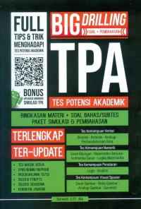 Image of Big Drilling Soal + Pembahasan TPA (Tes Potensi Akademik)