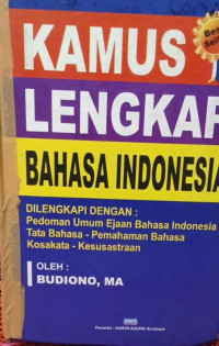 Image of Kamus Lengkap Bahasa Indonesia