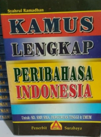 Image of Kamus Lengkap Peribahasa Indonesia